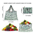 Eco-Friendly Ripstop Waterproof Shopping Bag Foldable Washable  Nylon Shopping Bag